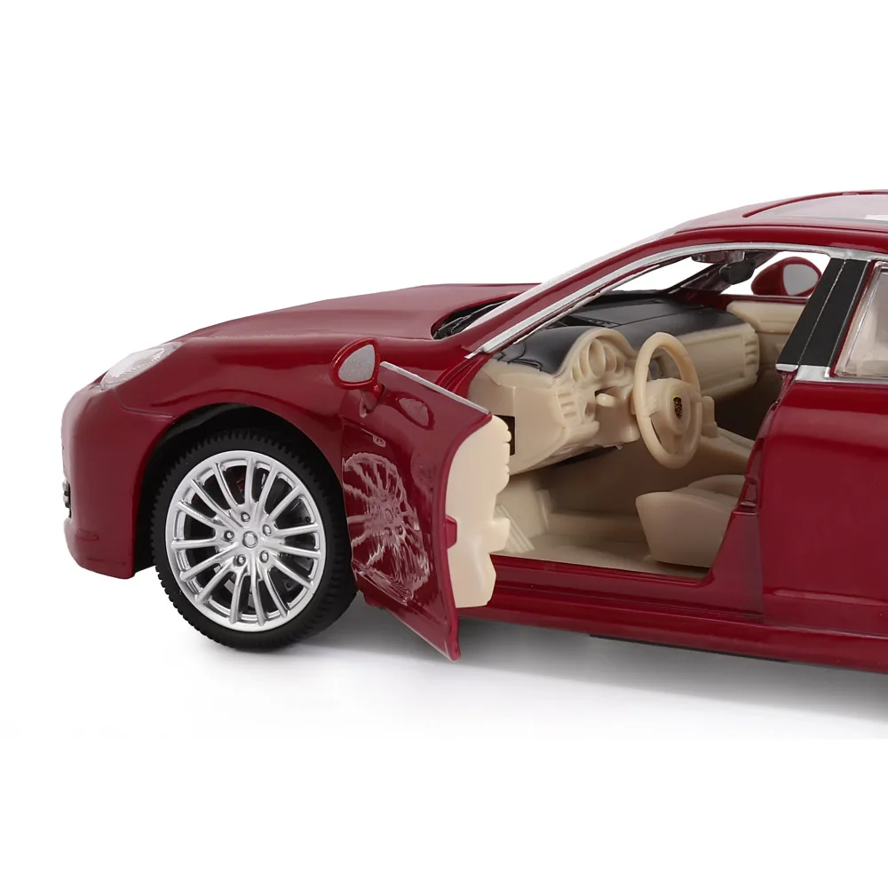 Машинка металлическая 1:24 Porsche Panamera S откр.двери капот и багажник свободный ход