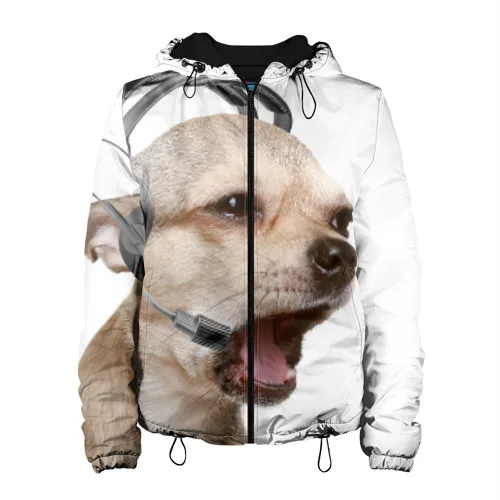 Женская куртка 3D Чихуахуа | одежда