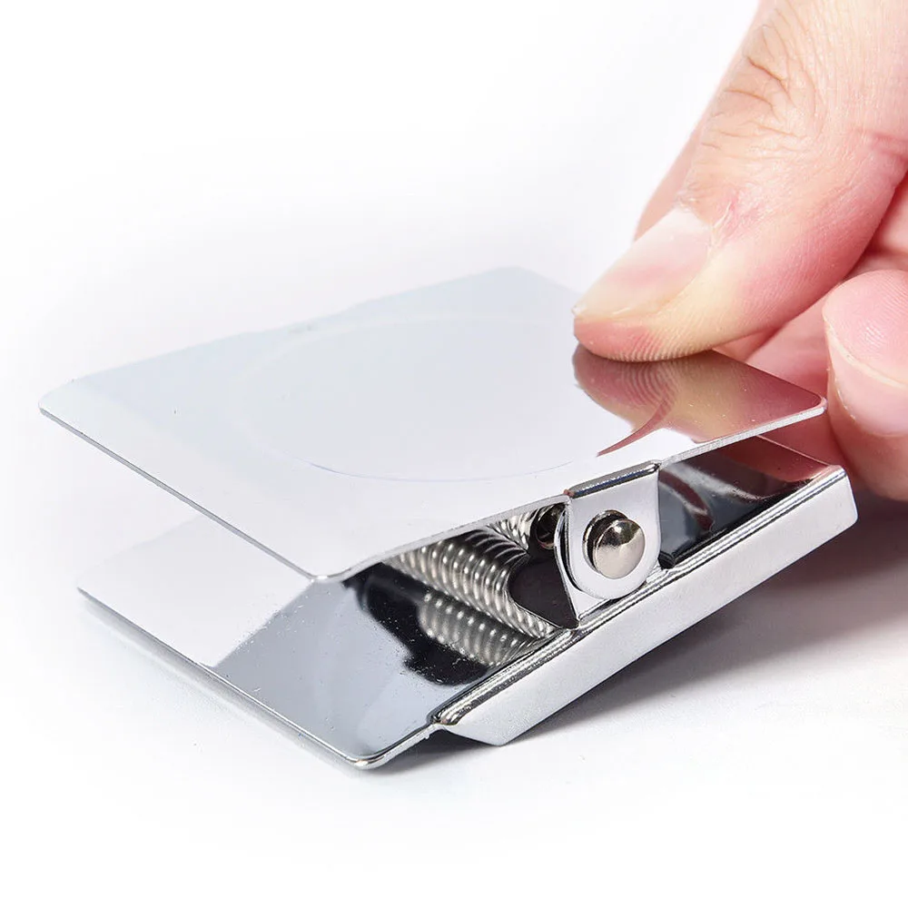 Холодильник пружинный магнитный зажим стены записка заметка держатель