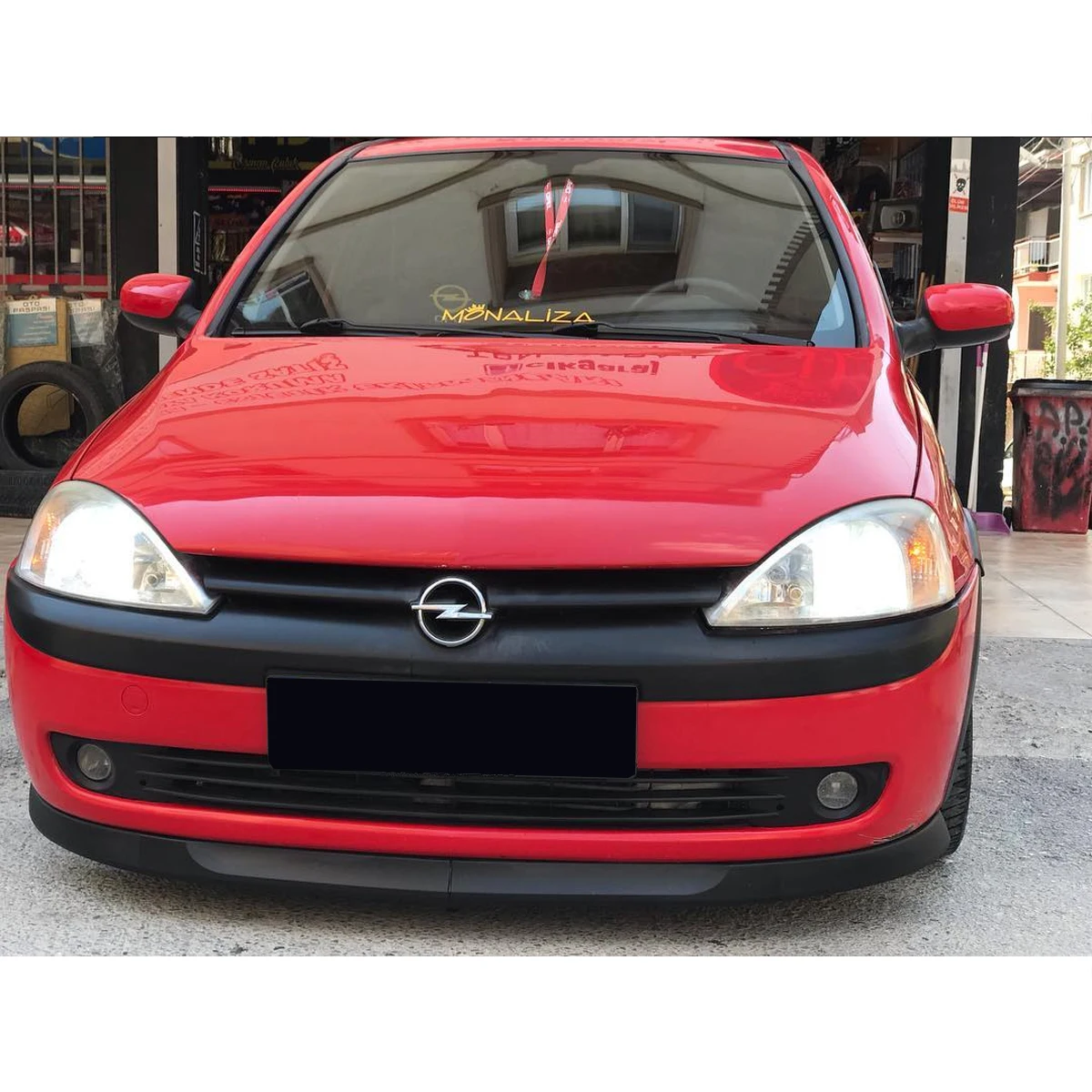 Универсальный передний спойлер для OPEL VAUXHALL CORSA C Astra H 2 шт. | Автомобили и мотоциклы