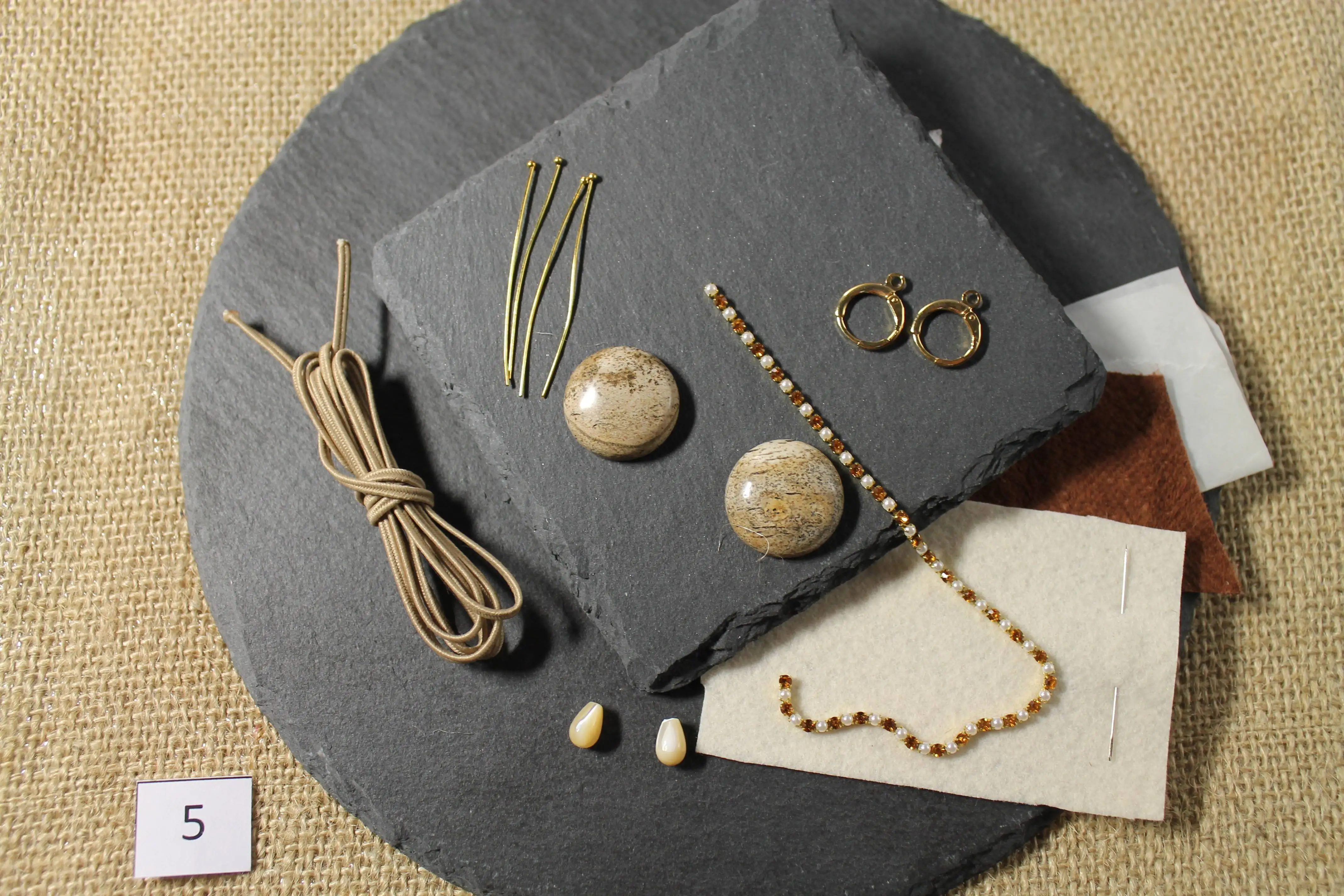 Готовый набор. Создание серег. Серьги своими руками. Мастер-класс. Подарок для