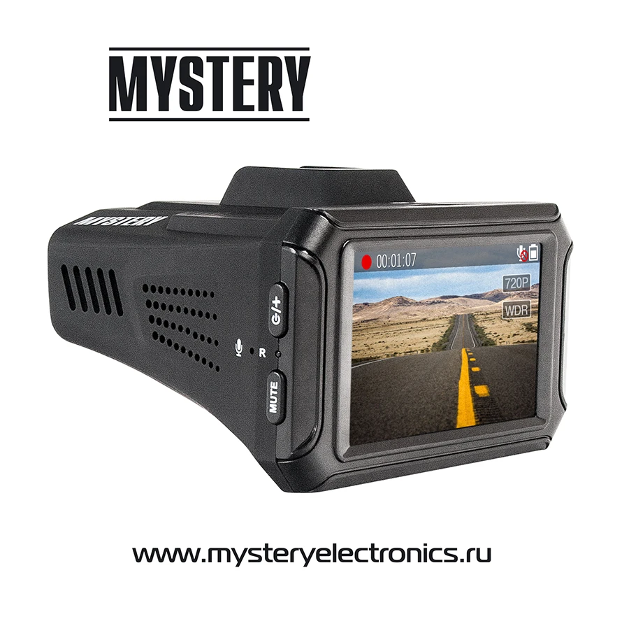 MYSTERY MRD 1010shdvsg радар детектор антирадар для автомобиля с видеорегистратором и GPS