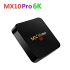 ТВ-приставка Android 9,0 MX10 PRO 6K ТВ-приставка Allwinner H6 четырехъядерный USB WiFi Smart MX10 Pro ТВ-приставка