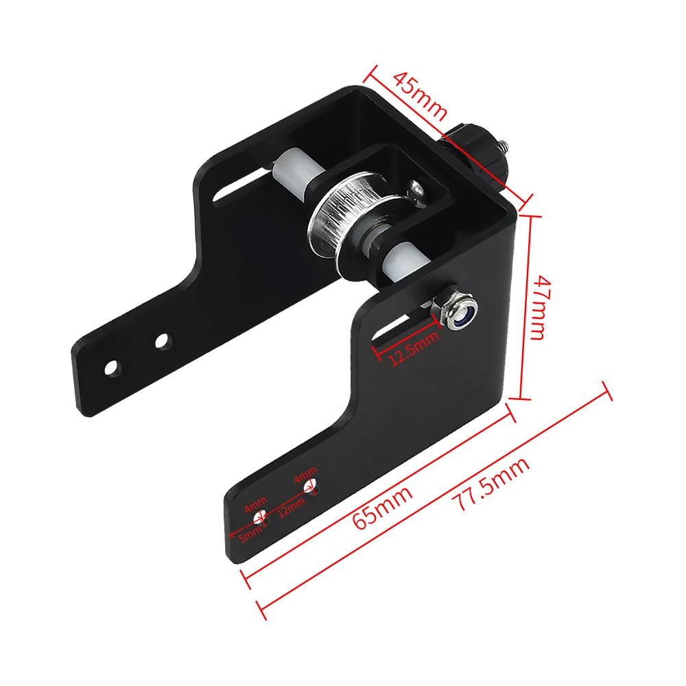 

Black 4040 Profile Y-axis Synchronous Belt Stretch Ender 3 Pro Straighten Tensioner For Creality Ender 3 PRO 3D Printer Parts