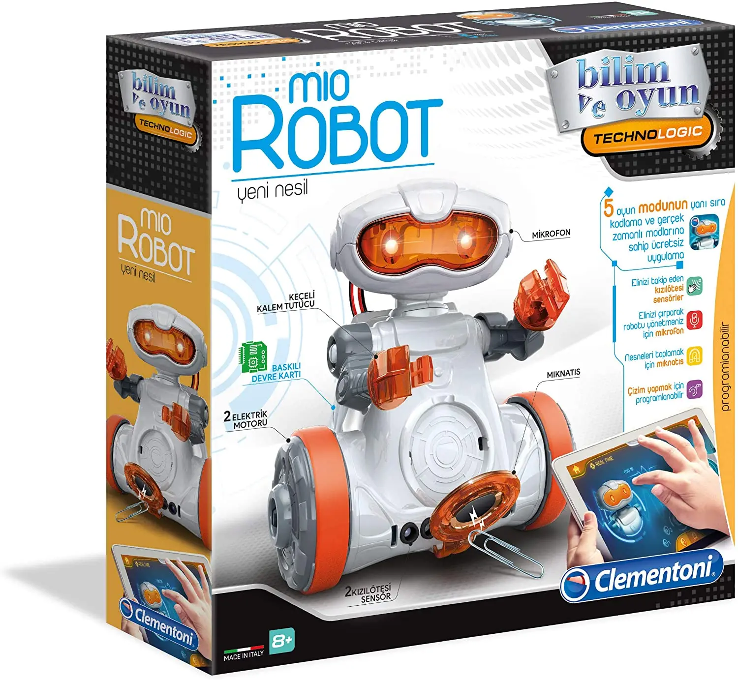 

Clementoni - 64957 - Robotics Lab - Mio Robot (Next Generation)Fun and educational for kids-N-