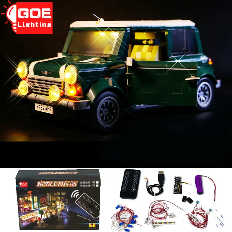 

GOELIGHTING Brand LED Light Up Kit For Lego 10242 For High-Tech Speed Racing Car Building Blocks Lamp Set Toys(Only Light Group)
