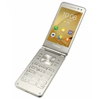 Восстановленный сотовый телефон Samsung Galaxy Folder G1600 с двумя SIM-картами, 4G, LTE, 16 Гб ПЗУ, 8 Мп, 3,8 дюйма, разблокированный оригинальный четырехъядерный смартфон на базе Android