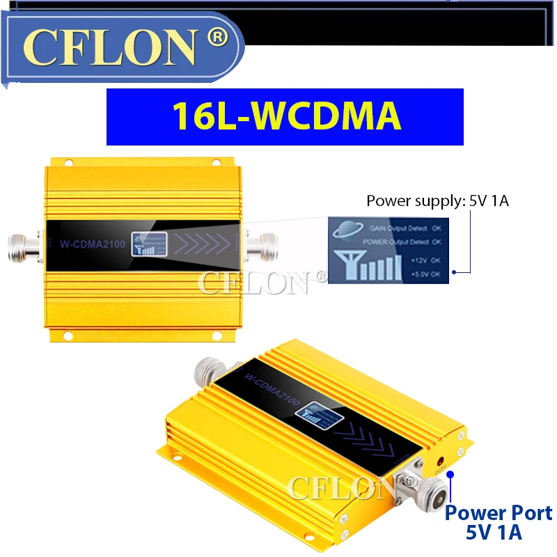 Лидер продаж! Усилитель сигнала мобильного телефона 3G 2100 МГц UMTS WCDMA 4G