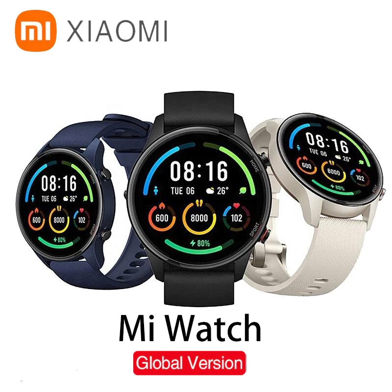 Смарт-часы Xiaomi Mi с GPS, умные часы Mi, умные часы с Bluetooth 2021, Смарт-часы для фитнеса, пульсометр, монитор сна, часы Mi