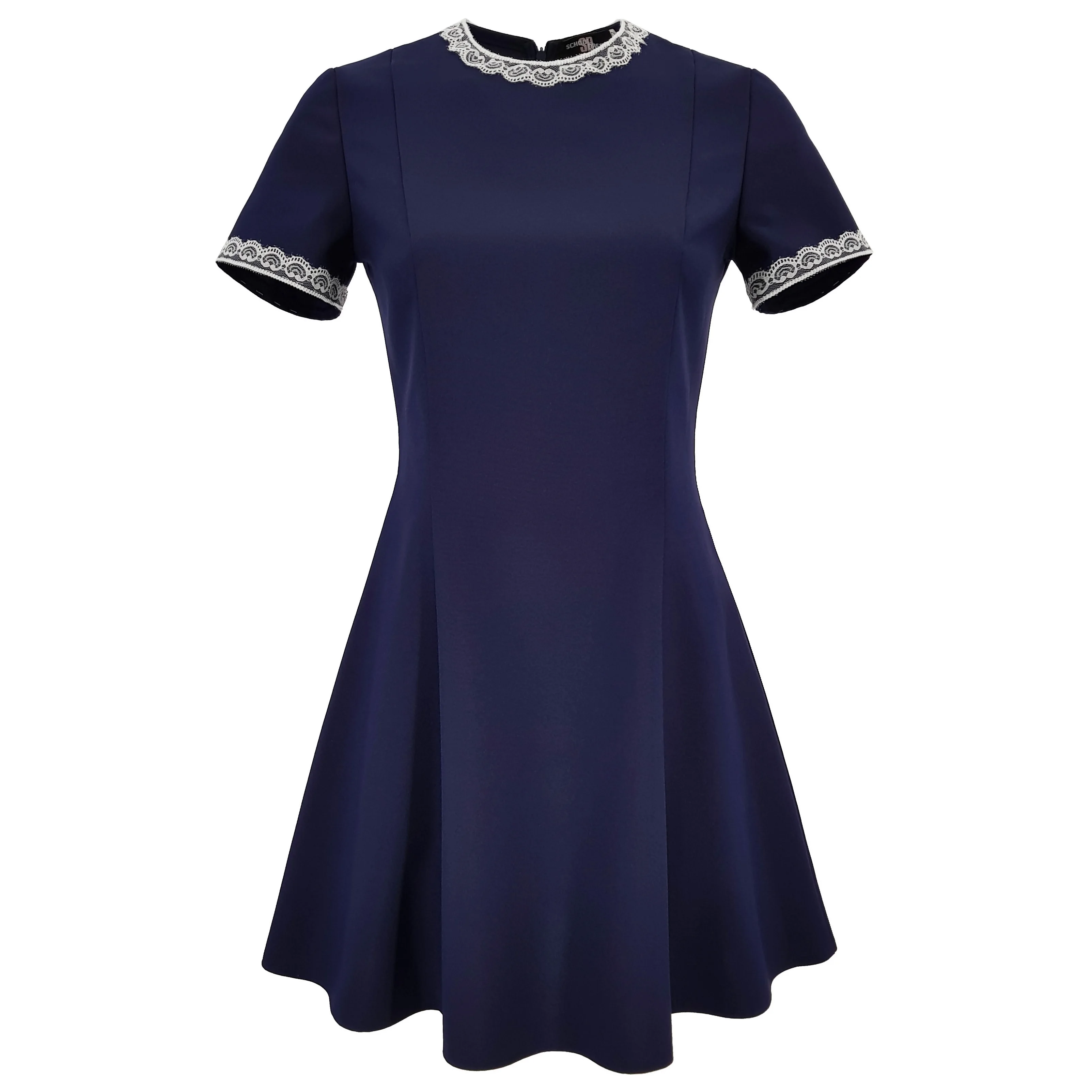 Платье школьное на последний звонок / Коричневое Синее Школьное платье детское