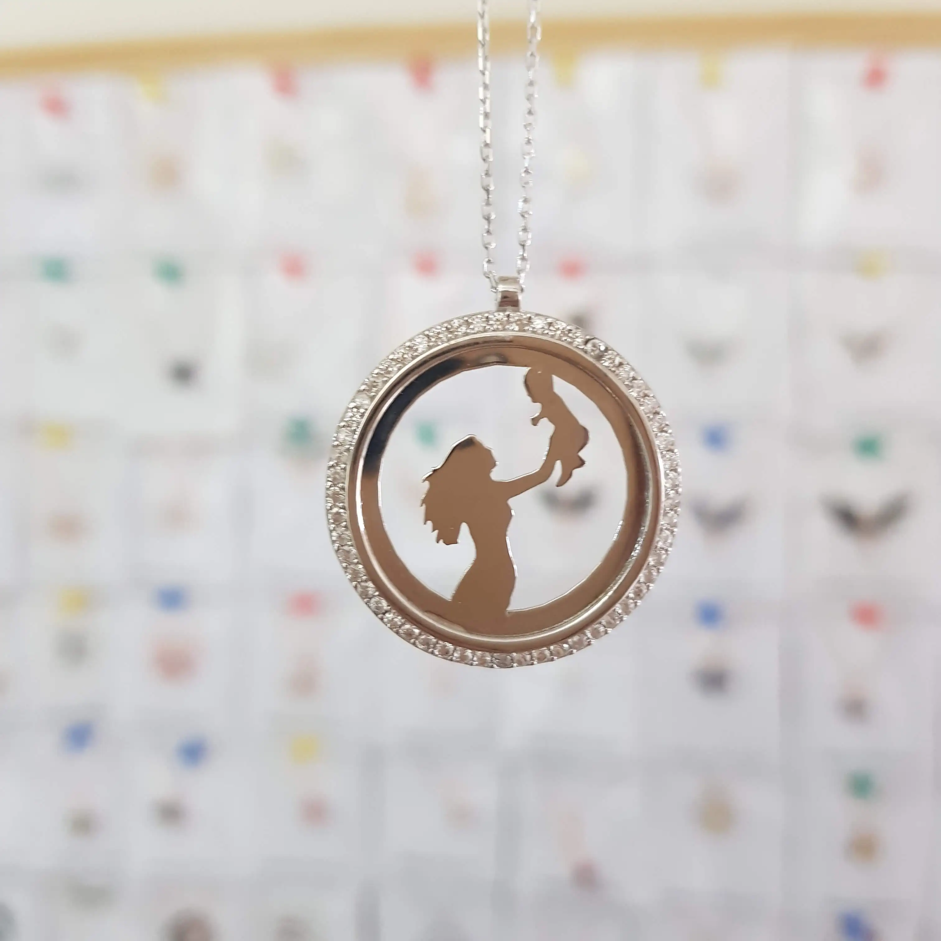 Collier en argent Sterling 925 pour femmes, chaîne élégante, pendentif de luxe, cadeau d'anniversaire