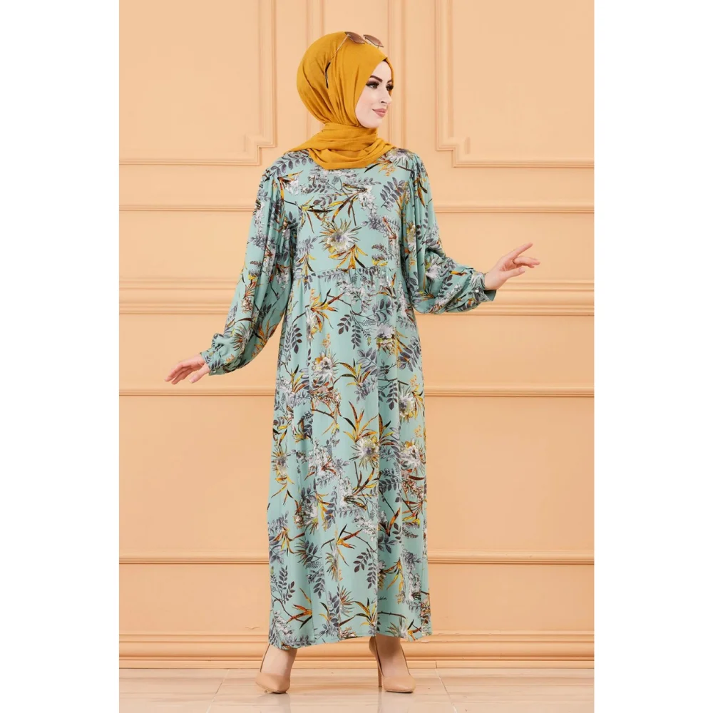 2022 Season Hijab Dress is Turkish Product Trend Fast Delivery abaya ramadan muslim dress women abayas modest clothing ramadan d