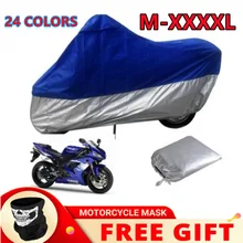 M-XXXXL Motorcycle Cover Bike All Season Waterproof Dustproof UV Protective Outdoor Indoor Moto Scooter Motorbike Rain Cover