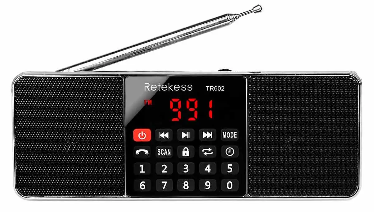 Стерео радио с MP3 и Bluetooth Retekess TR602 ON.