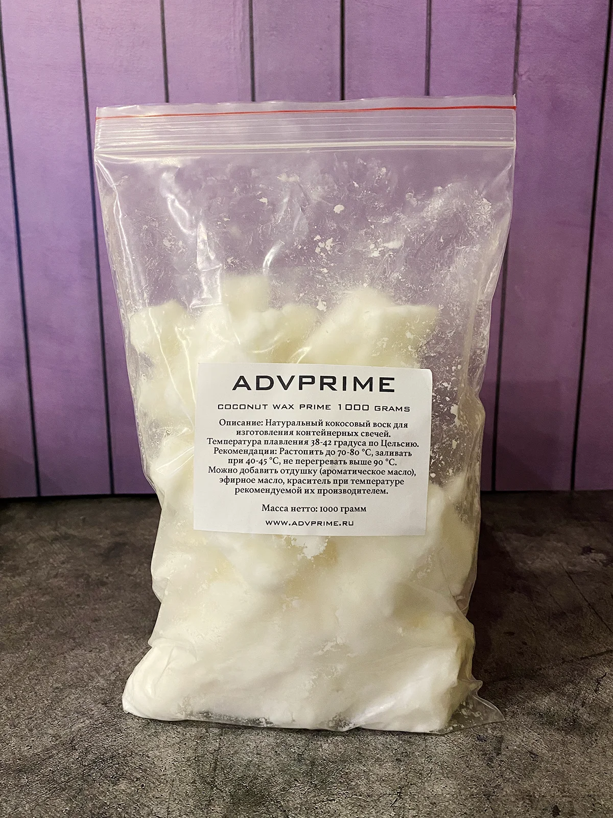 Coconut wax for making container and mould candles 1 kg/500 grams candlemaking diy candle in jars glasses 100% natural eco product | Дом и сад