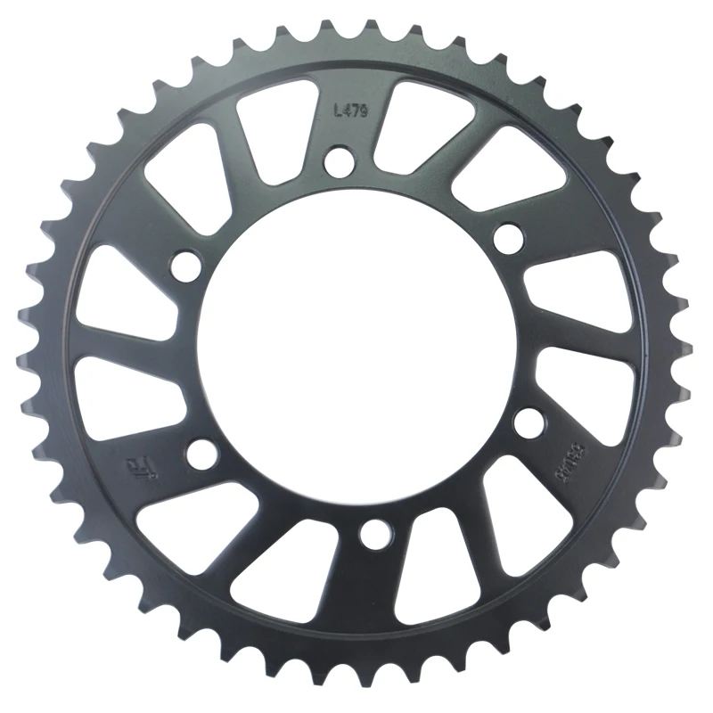 530 цепь 38T 39T 42T 43T 44T 45T 46T 48T Задняя звездочка мотоцикла для KAWASAKI GPZ500R GPX500R 1988-GPX600 R(C1-C3, C6-C10) 88-00 GPZ600 R(A1-A5) 85-89 ZX600 B1 ниндзя 1987 для SUZUKI GSXR1000 GSX-R1000 09-16 - Цвет: 45T