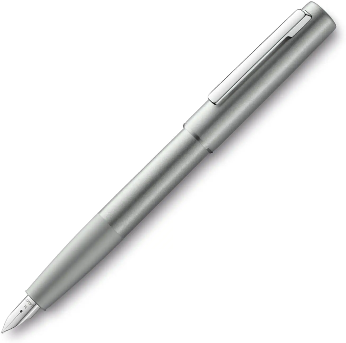Перьевая ручка LAMY AION матовый корпус M UC оливковый серебристый | Канцтовары для
