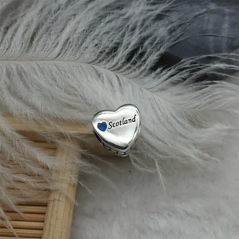 2020 новая мода высокое качество S925 Ирландия Уэльс Англия Шотландия Любовь Сердце