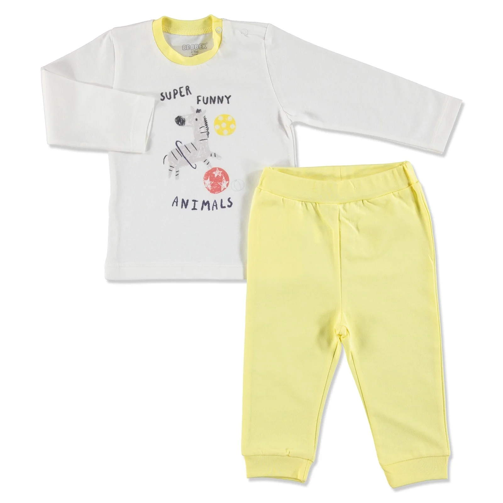 Ebebek Bebbek/комплект летней одежды из 2 предметов для маленьких мальчиков: