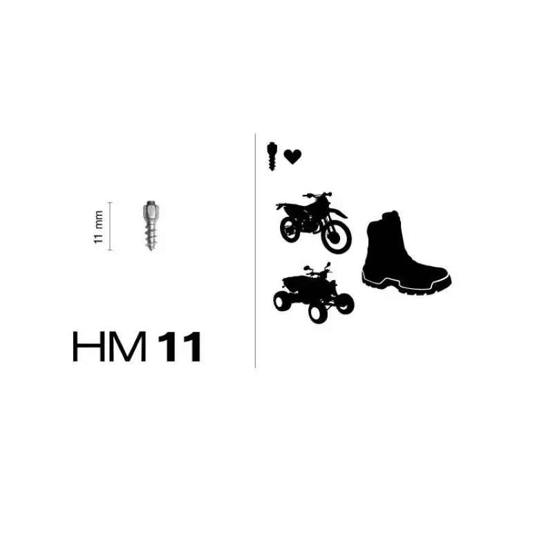24 шт. Шипы для обуви MaxiGrip HM11 вкручиваемые | Обувь