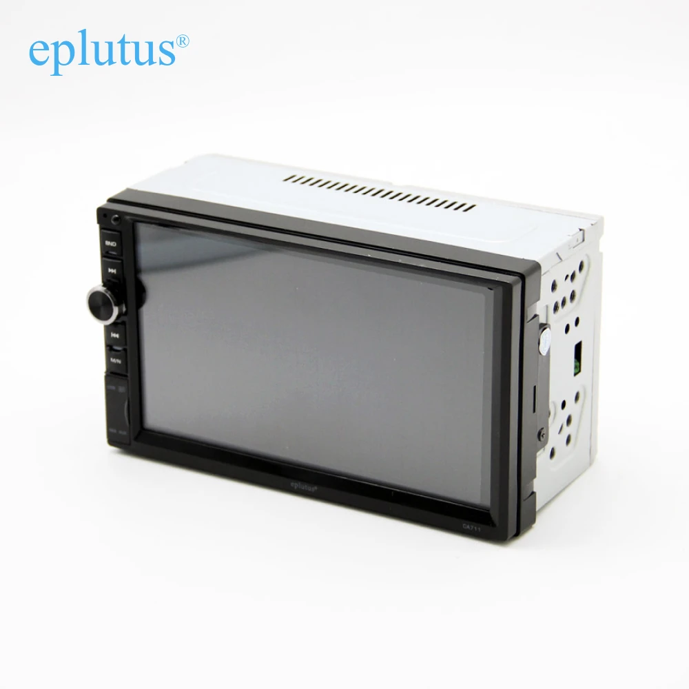 Мультимедийная автомагнитола 2 din c встроенным 7&quot LCD HD монитором Eplutus CA711 на базе