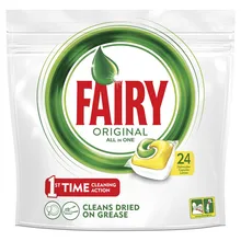 Капсулы для посудомоечной машины Fairy Original All in One 24 шт