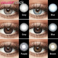 Colored Contact Lenses For Eyes Natural Eye Contacts With Color Contact Lens Beauty 2pcs Yearly Colored Contact Lens For Eyes