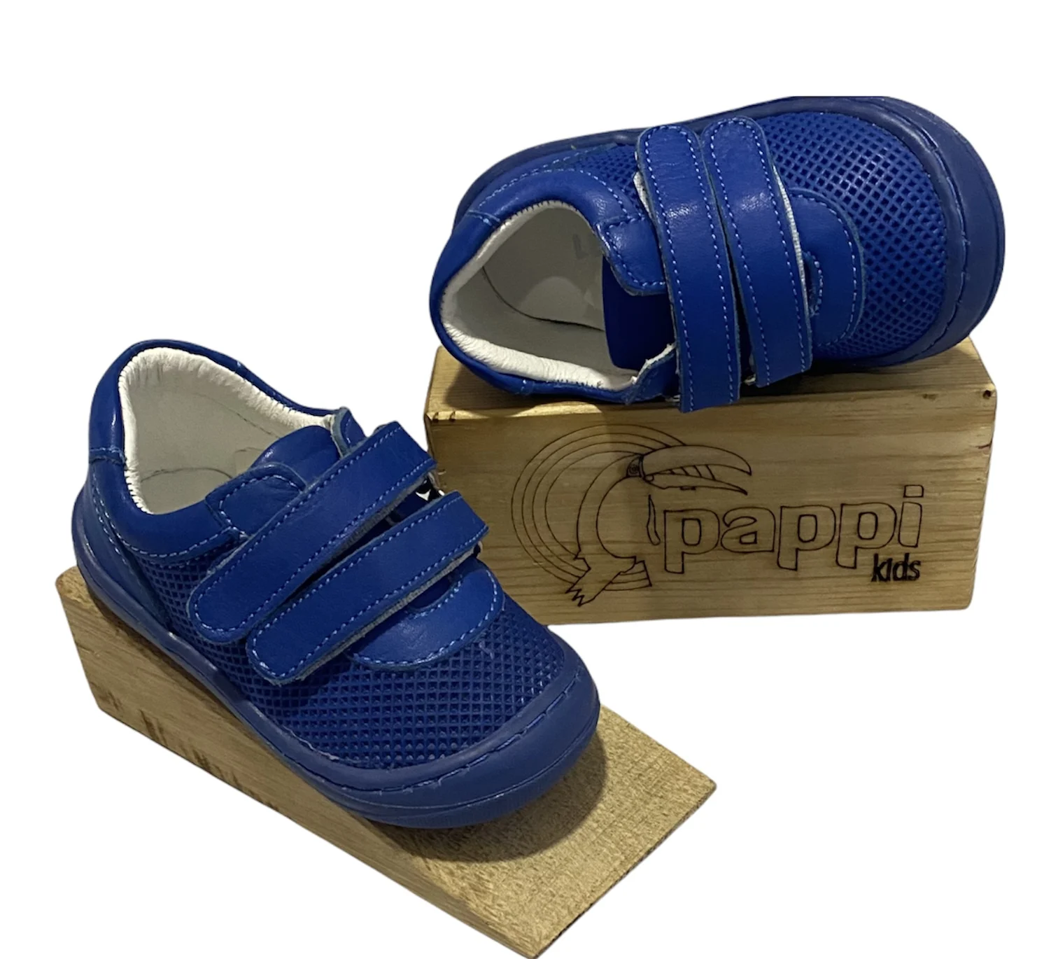 

Pappikids Model(K0071) Boy's First Step Orthopedic Leather Shoes