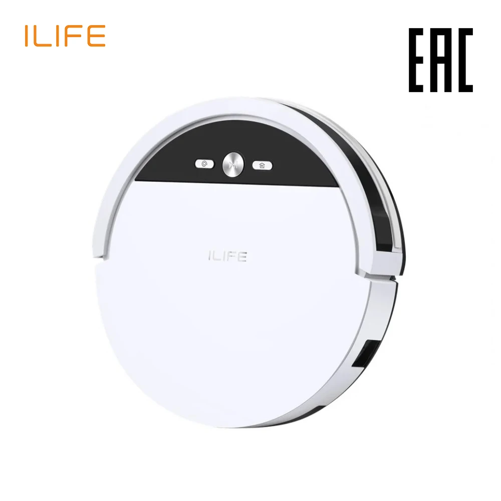 Робот пылесос ILIFE V4 эффективная уборка пыли и шерсти животных с пола