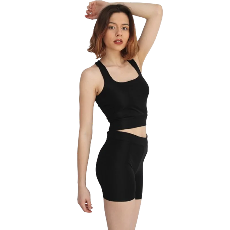

Brosse RB7300TY High Waist Women Shorts Disco Tights Summer Dress Sport Wears