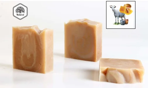Мед козье молоко мыло натуральные органические травяные Глубокая чистка ручной