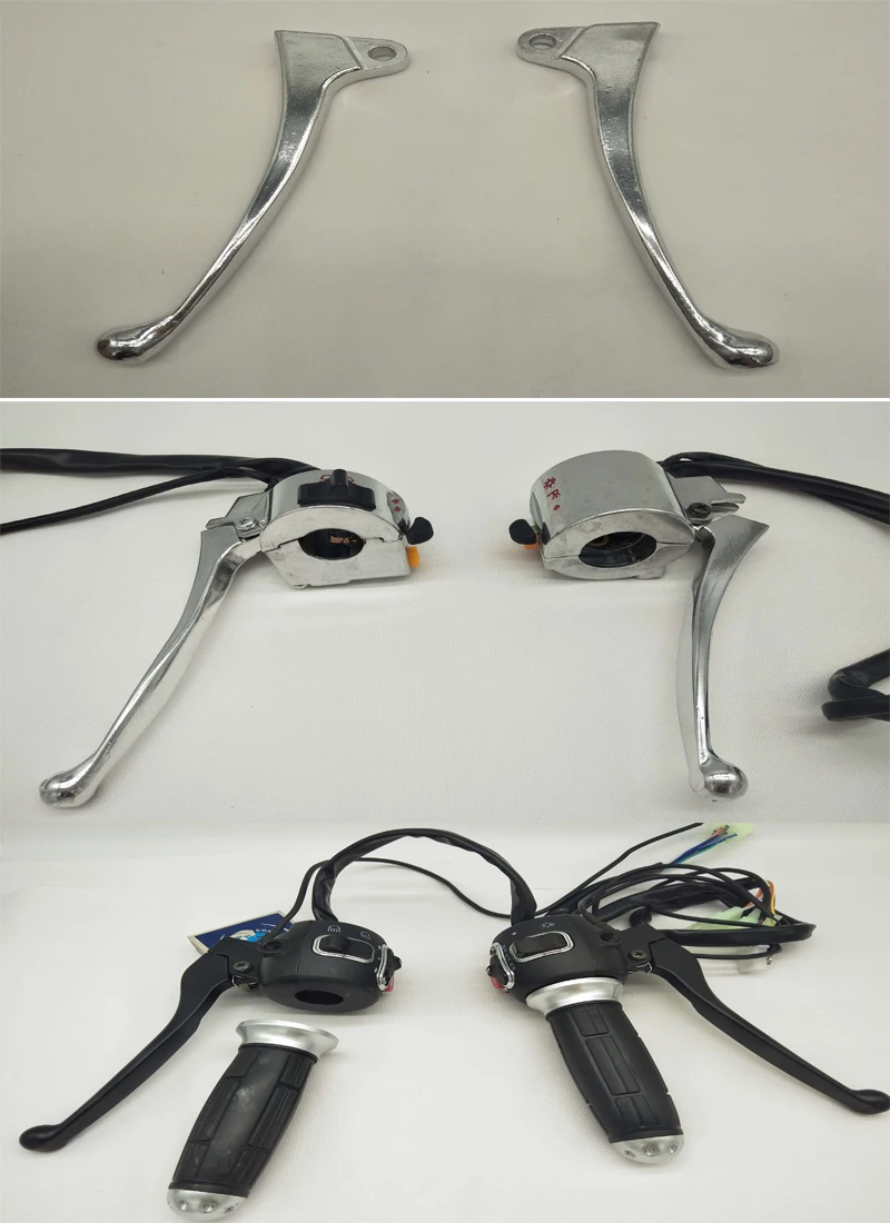 Рычаг тормоза для мотоцикла A443 левый и правый ручки переключатель троса