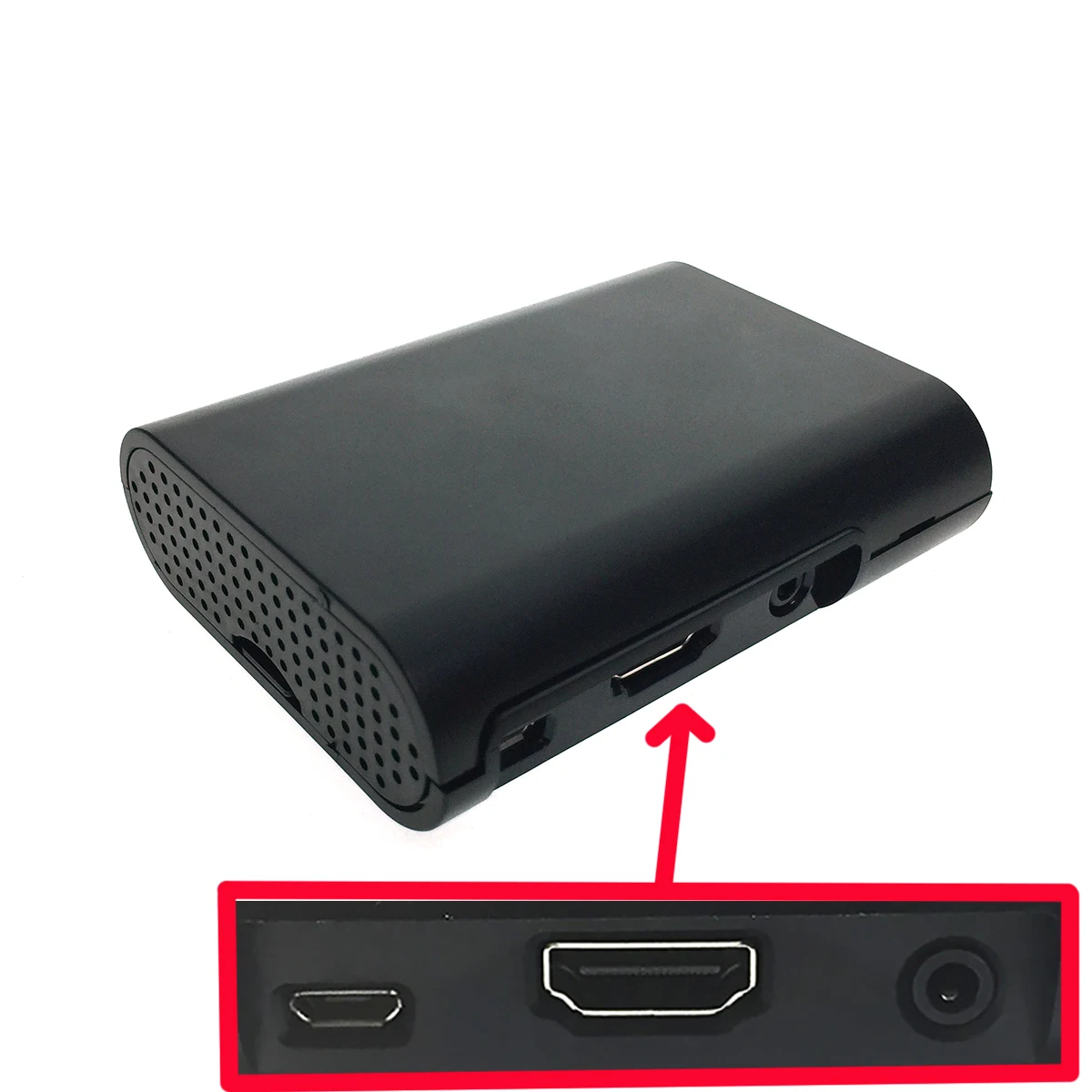 Микрокомпьютер Raspberry Pi 3 Model B в корпусе с micro SD картой 32Гб предустановленным NOOBS /