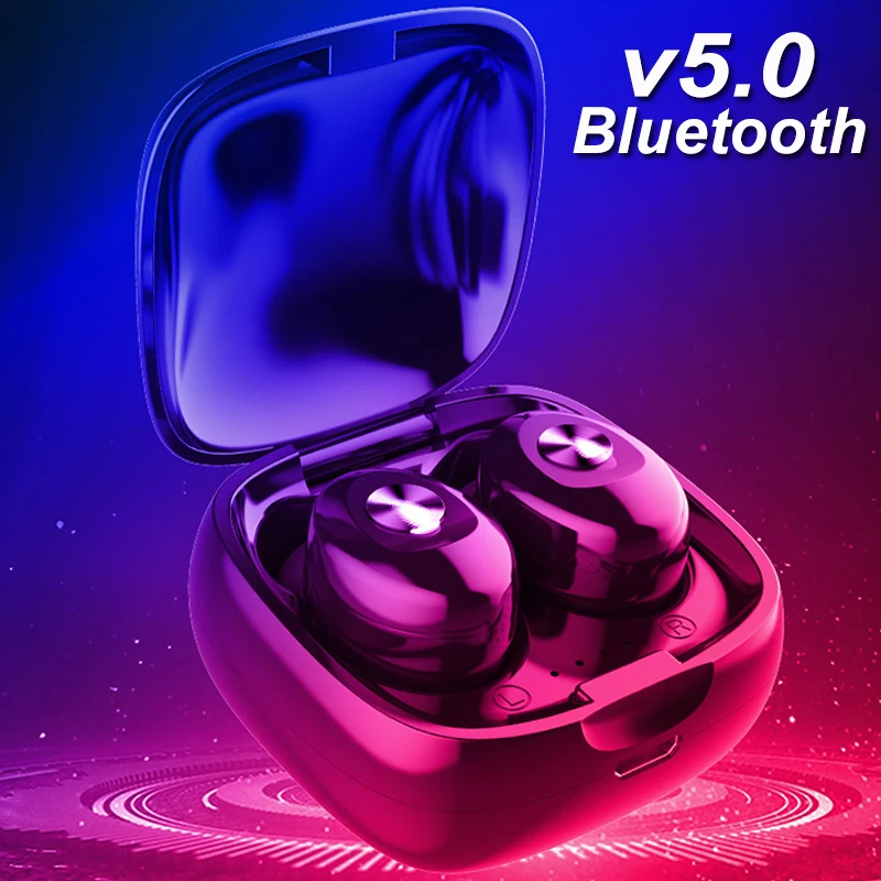 Новейшие TWS Bluetooth наушники 5,0 стерео беспроводные наушники HiFi Звук спортивные наушники громкой связи игровая гарнитура с микрофоном для телефона