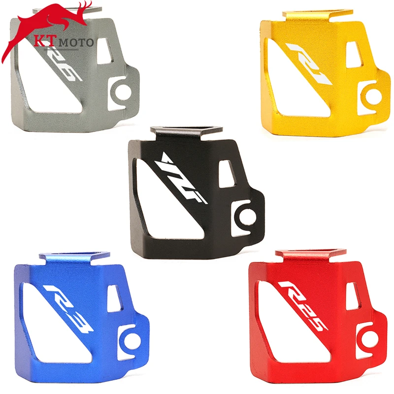 Задняя Крышка Резервуара тормозной жидкости Защитная часть для Yamaha YZFR6 YZFR3 YZFR1 YZF