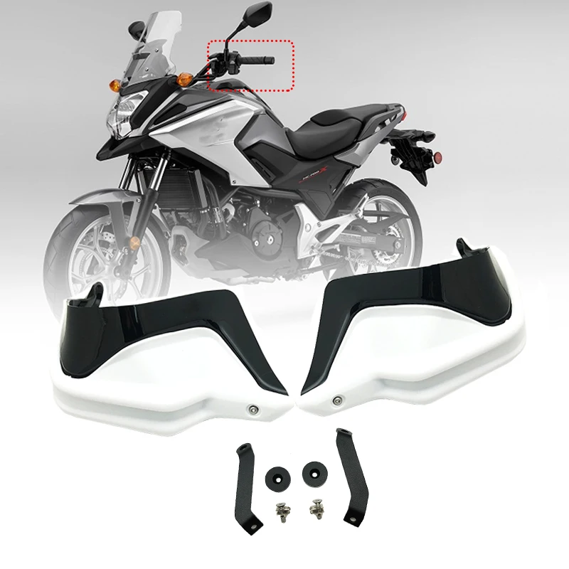 

NC700X 2012-2014 Motorcycle Hand Guards Brake Clutch Levers Protector For Honda CB650F CB500X NC750X 2014-2021 HandGuard Shield