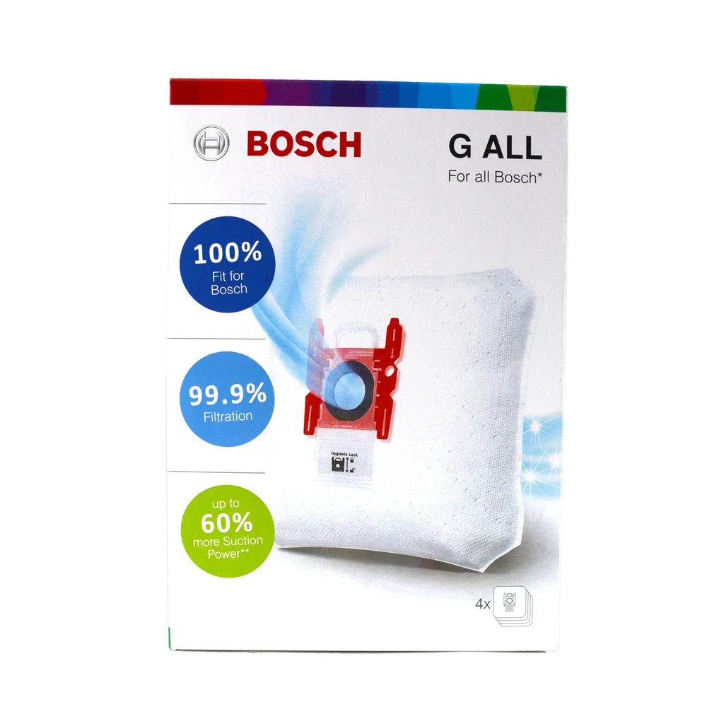 Тип G все PowerProtect пылесборники Замена Bosch BGN21800 пылесос 4 шт BBZ41FGALL|Запчасти для