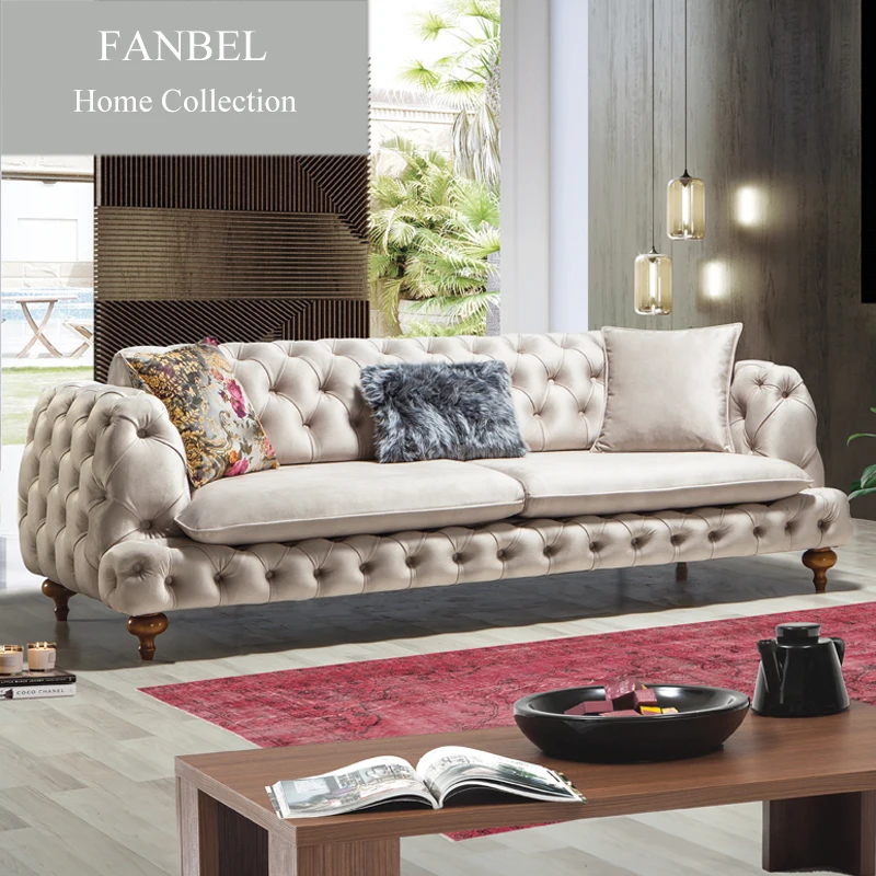 FANBEL мягкая мебель модный диван кресло массив Бука замша|Диваны для гостиной| |