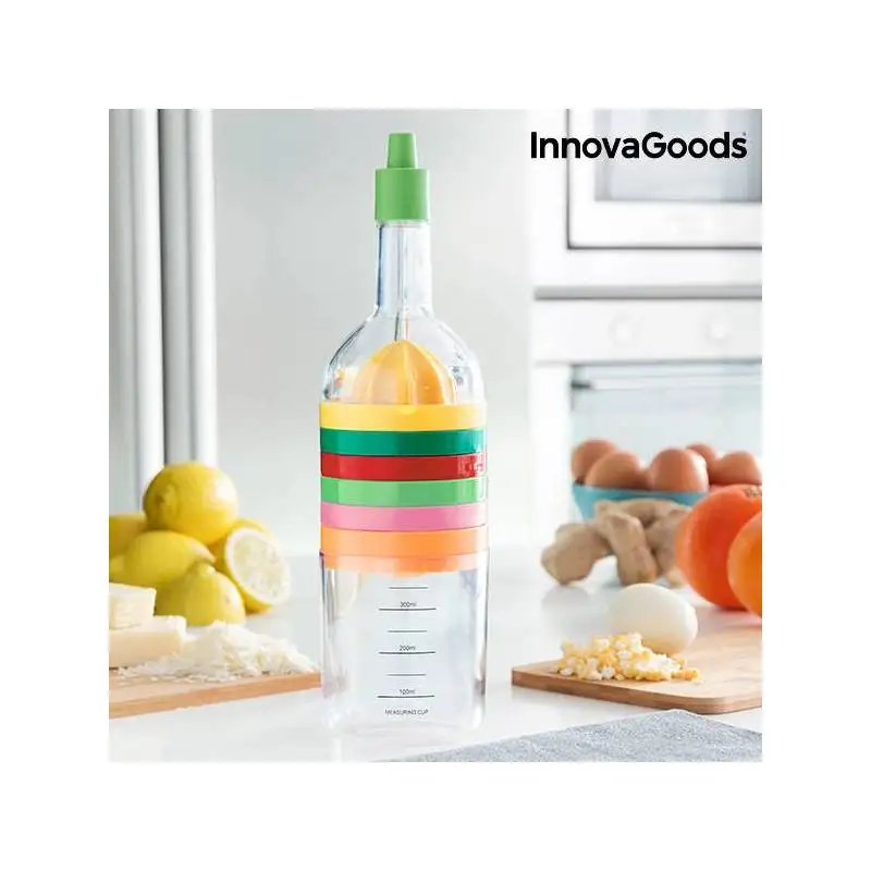 Бутылка с кухонной утварью 8 в 1 InnovaGoods -8 шт Другие части для посуды  | Отзывы и видеообзор