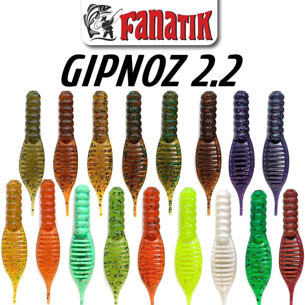 Fanatik gipnoz 2.2 (fanatic hypnosis) silicone lure edible slag bait for fishing vibrotail jig spinning | Спорт и развлечения
