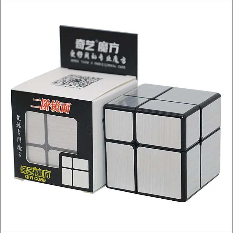 Волшебный кубик QiYi Mirror 2x2X2 2x2 зеркальный пазл волшебный 2 скоростных зеркальные