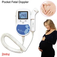 new contec sonolinea baby sound c doppler fetal heart rate monitor home pregnancy heart rate detector lcd display 2 0 mhz blue
