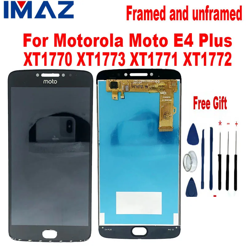 

IMAZ Original 5.5" Lcd For Motorola Moto E4 Plus LCD Display Touch Screen Digitizer Assembly For XT1770 XT1773 XT1771 XT1772 LCD