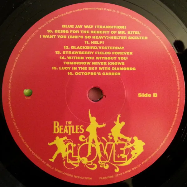 Beatles The Love 12&quot винил |