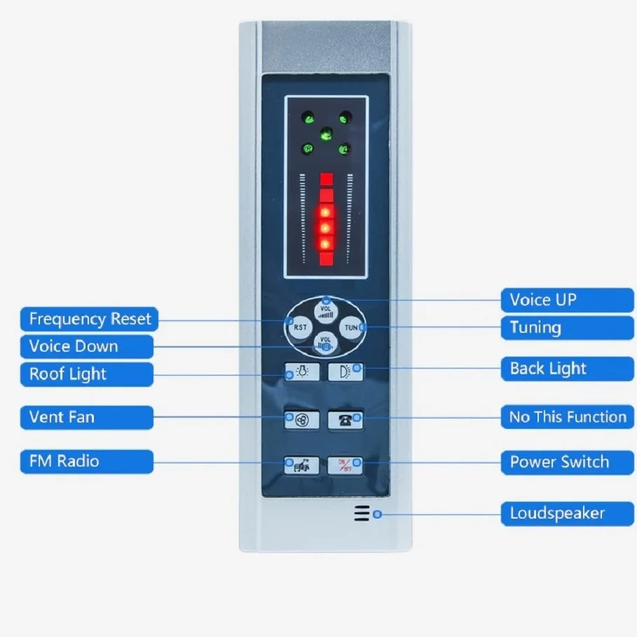 Control panel for shower cabin with FM radio. Power supply electronic control panel. | Обустройство дома