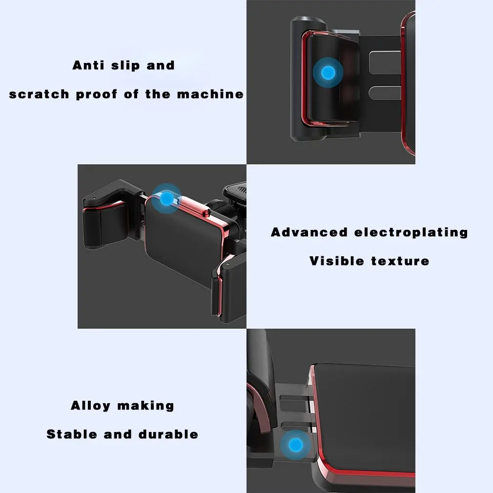 

Car Phone Holder Car Smart Holder Automatic Lock With Ventilation Propeller 360 degrees Rotation For 4-6.5 Inches Phones