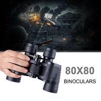 binoculars 80x80 long range 15000m hd high power telescope optical glass lens low light night vision for hunting sports scope