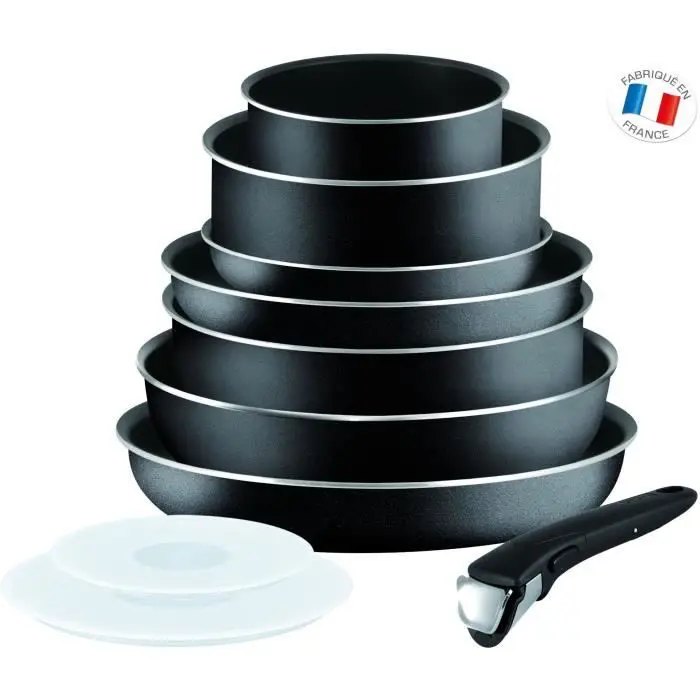 Кухонные аккумуляторы TEFAL INGENIO ESSENTIAL 10 штук L2008802 16 20 24 26 28cm все огни только индукция
