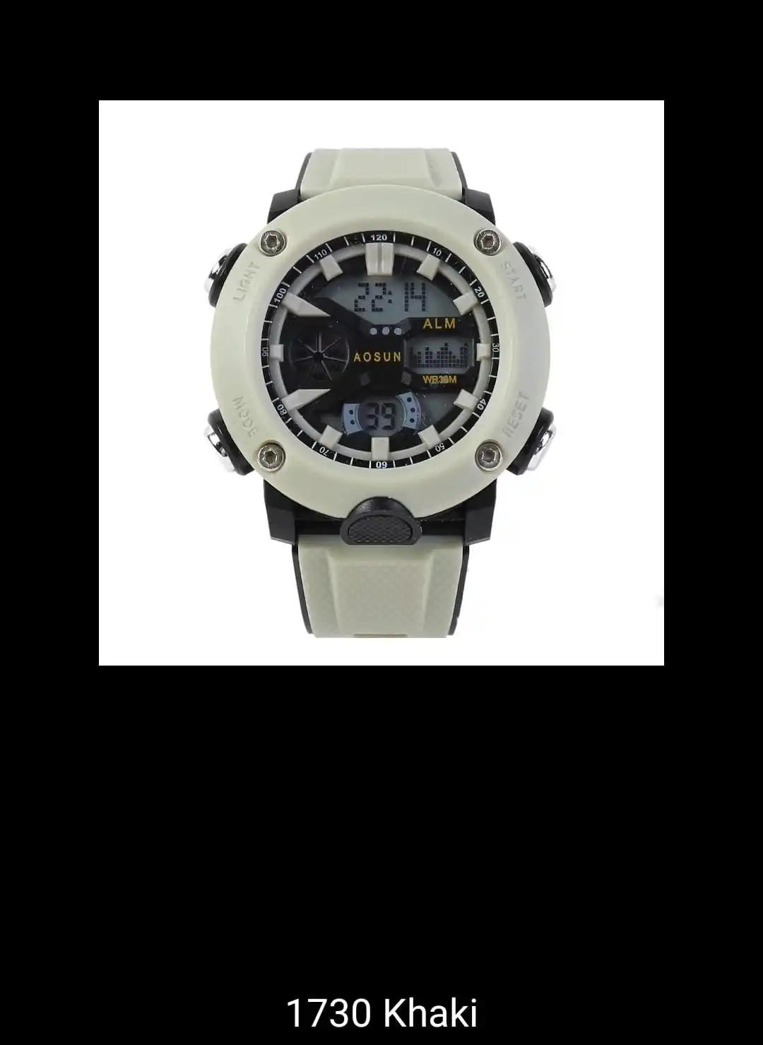

D'Agua 30m Digital Men's Watch