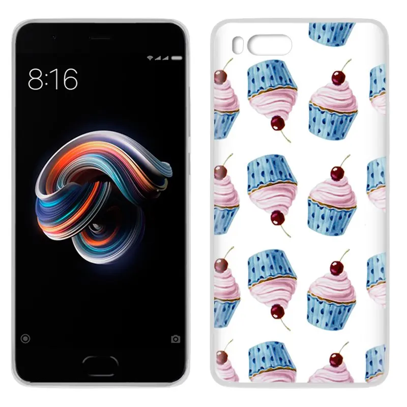 Cover Xiaomi Mi NOTE 3 Clear Cup Cake | Мобильные телефоны и аксессуары